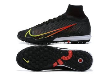 Nike Mercurial Superfly 8 Black x Prism Elite TF - Black/Yellow/Off Noir