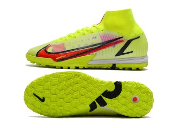 Nike Mercurial Superfly 8 Motivation Elite TF - Volt/Bright Crimson/Black