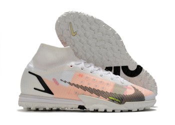 Nike Mercurial Superfly 8 Rawdacious Elite TF - White/Black/Bright Crimson/Pink Blast