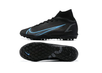 Nike Mercurial Superfly 8 Renew Elite TF - Black/Iron Grey