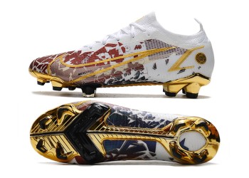 Nike Mercurial Vapor 14 CR100 Elite FG - Gold/White/Mulitcolor