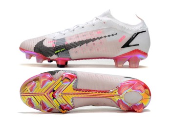 Nike Mercurial Vapor 14 Rawdacious Elite FG - White/Black/Bright Crimson/Pink Blast