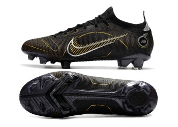 Nike Mercurial Vapor 14 Shadow Elite FG - Black/Metallic Gold/Metallic Silver