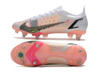Nike Mercurial Vapor 14 Rawdacious Elite SG - White/Black/Bright Crimson/Pink Blast