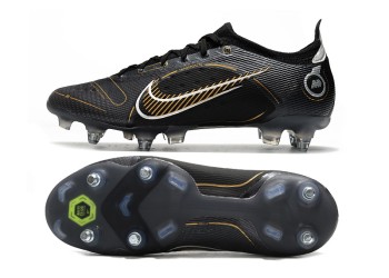 Nike Mercurial Vapor 14 Shadow Elite SG - Black/Metallic Gold/Metallic Silver