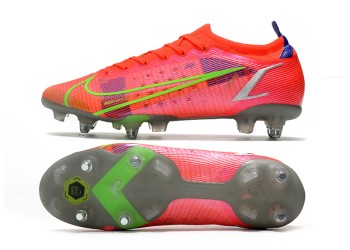 Nike Mercurial Vapor 14 Spectrum Elite SG - Red/Green/Silver