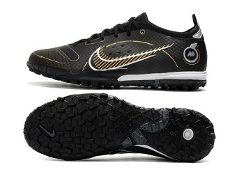 Nike Mercurial Vapor 14 Shadow Elite TF - Black/Metallic Gold/Metallic Silver