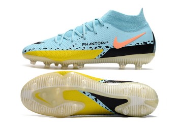 Nike Phantom GT 2 Lucent DF Elite AG - Glacier Ice/Black/Yellow Strike
