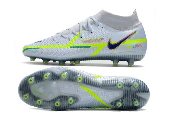 Nike Phantom GT 2 The Progress DF Elite AG - Football Grey/Blackened Blue