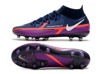 Nike Phantom GT 2 UV DF Elite AG - College Navy/White/Vivid Purple