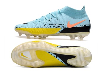 Nike Phantom GT 2 Lucent DF Elite FG - Glacier Ice/Black/Yellow Strike