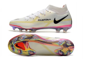Nike Phantom GT 2 Rawdacious DF Elite FG - White/Bright Crimson/Pink Blast