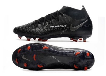 Nike Phantom GT 2 Shadow DF Elite FG - Black/Red
