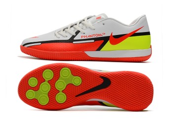 Nike Phantom GT 2 Motivation Low-Cut Academy IC - White/Bright Crimson/Volt/Black
