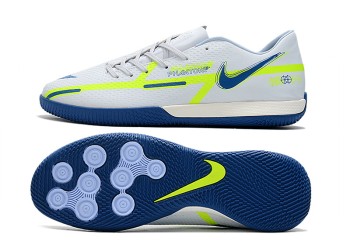 Nike Phantom GT 2 The Progress Low-Cut Academy IC - Football Grey/Blackened Blue