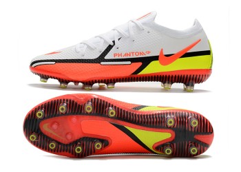 Nike Phantom GT 2 Motivation Low-Cut Elite AG - White/Bright Crimson/Volt/Black
