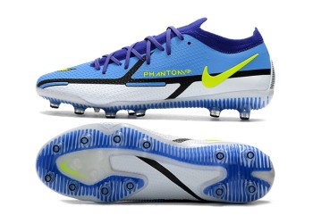 Nike Phantom GT 2 Recharge Low-Cut Elite AG - Sapphire/Volt/Grey Fog/Blue Void