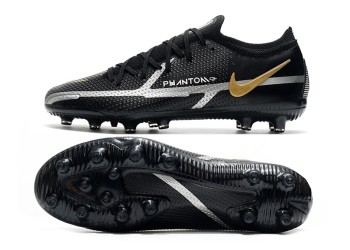 Nike Phantom GT 2 Shadow Low-Cut Elite AG - Black/Metallic Gold