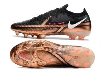 Nike Phantom GT 2 Generation Low-Cut Elite FG - Metallic Copper/White/Black
