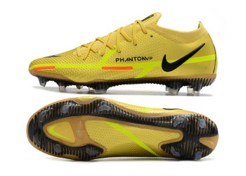 Nike Phantom GT 2 Low-Cut Elite FG - Gold/Yellow/Black