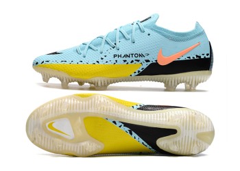 Nike Phantom GT 2 Lucent Low-Cut Elite FG - Glacier Ice/Black/Yellow Strike