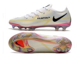 Nike Phantom GT 2 Rawdacious Low-Cut Elite FG - White/Bright Crimson/Pink Blast