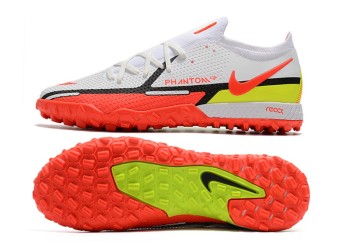 Nike Phantom GT 2 Motivation Low-Cut Pro TF - White/Bright Crimson/Volt/Black
