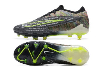 Nike Phantom GX Fusion Elite Low-cut FG - Black/Volt/White/Blue Glow