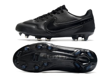 Nike Tiempo Legend 9 Blackout Elite FG - All Black