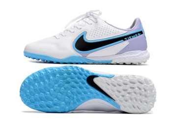 Nike Tiempo Legend 9 Blast Pro TF - White/Black/Baltic Blue/Pink Blast
