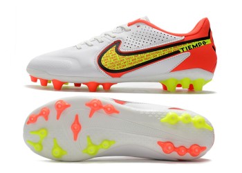 Nike Tiempo Legend 9 Motivation Academy AG - White/Volt/Bright Crimson