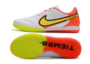 Nike Tiempo Legend 9 Motivation Pro IC - White/Volt/Bright Crimson