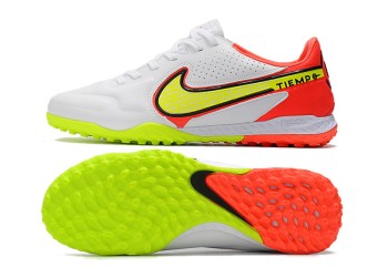 Nike Tiempo Legend 9 Motivation Pro TF - White/Volt/Bright Crimson