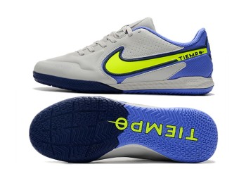 Nike Tiempo Legend 9 Recharge Pro IC - Grey Fog/Volt/Sapphire