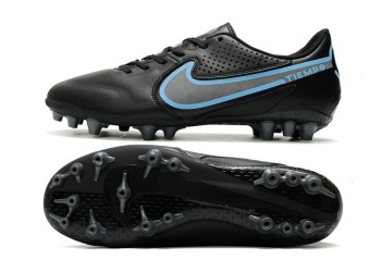 Nike Tiempo Legend 9 Renew Academy AG - Black/Blue