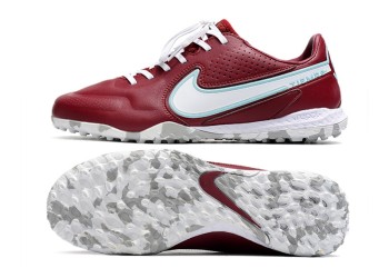 Nike Tiempo React Legend 9 Pro TF - Rosewood/Glacier Blue/White