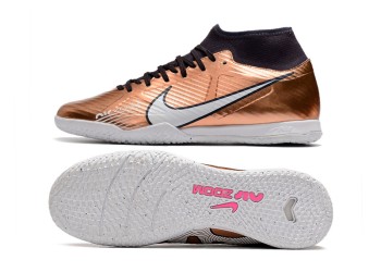 Nike Zoom Mercurial Superfly 9 Generation Academy IC - Metallic Copper/Black