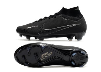 Nike Zoom Mercurial Superfly 9 Blackout Elite FG - All Black