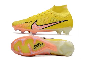 Nike Zoom Mercurial Superfly 9 Lucent Elite FG - Yellow Strike/Sunset Glow