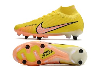 Nike Zoom Mercurial Superfly 9 Lucent Elite SG Player - Yellow Strike/Sunset Glow