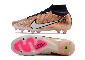 Nike Zoom Mercurial Superfly 9 Generation Elite SG-PRO Anti-Clog - Metallic Copper/Black