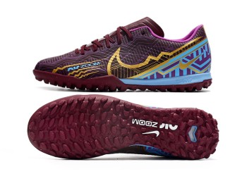 Nike Zoom Mercurial Vapor 15 KM Academy TF - Purple/Vivid Gold/Blue