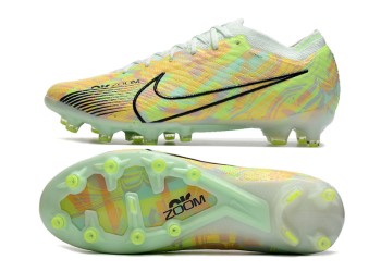Nike Zoom Mercurial Vapor 15 Bonded Elite AG - Barely Green/Orange/Blackened Blue