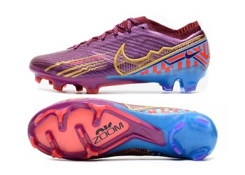 Nike Zoom Mercurial Vapor 15 KM Elite FG - Purple/Vivid Gold/Blue