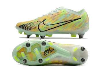 Nike Zoom Mercurial Vapor 15 Bonded Elite SG Player - Barely Green/Orange/Blackened Blue