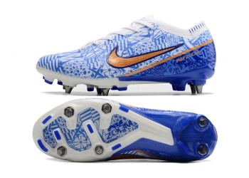 Nike Zoom Mercurial Vapor 15 CR7 Elite SG Player - White/Metallic Copper/Concord