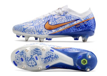 Nike Zoom Mercurial Vapor 15 CR7 Elite SG-PRO Anti-Clog - White/Metallic Copper/Concord