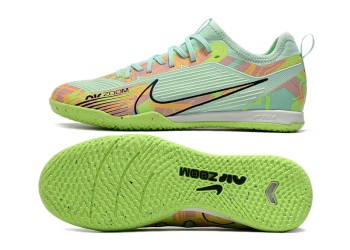 Nike Zoom Mercurial Vapor 15 Bonded Pro IC - Barely Green/Orange/Blackened Blue